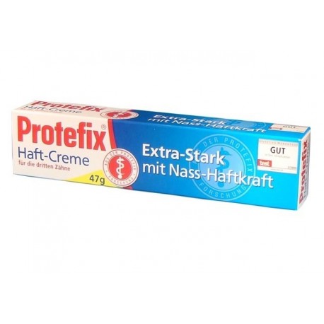 Protefix denture adhesive cream