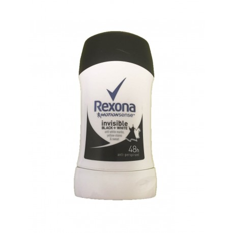 Rexona Motion Sense Invisible Black + White