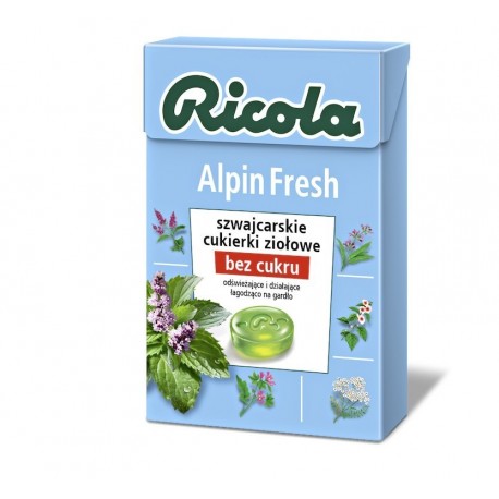 Ricola Alpin Fresh throat lozenges