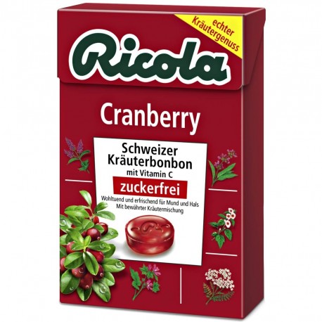 Ricola Cranberry 50g