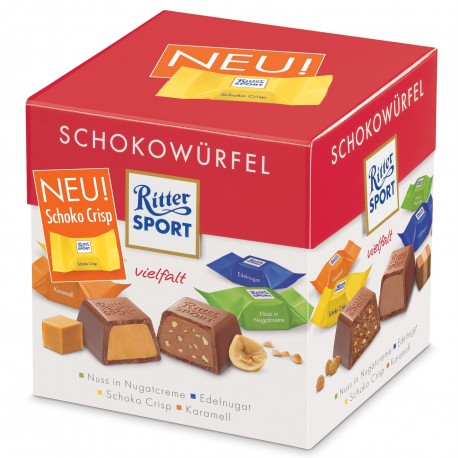 Ritter Sport Chocolate Cube:Red