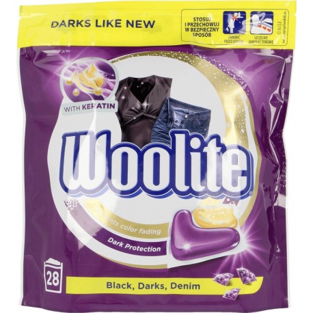 Woolite Pro-Washing Dark Gel Caps 28ct.