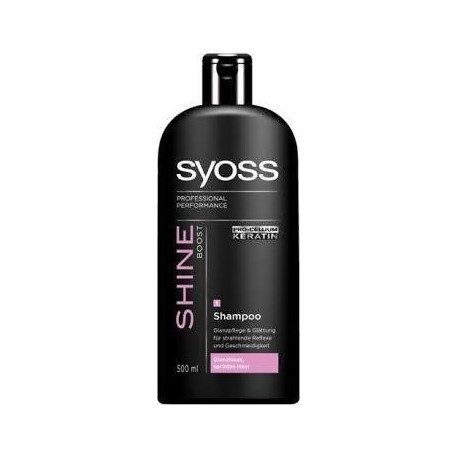 Syoss Shine Boost shampoo