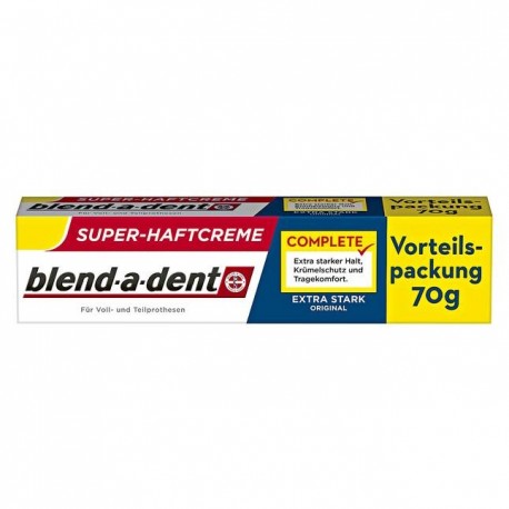 Blend-a-dent Extra Fresh denture cream 70g