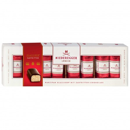 Niederegger Marzipan barrels: DARK chocolate Niederegger Marzipan barrels: DARK chocolate