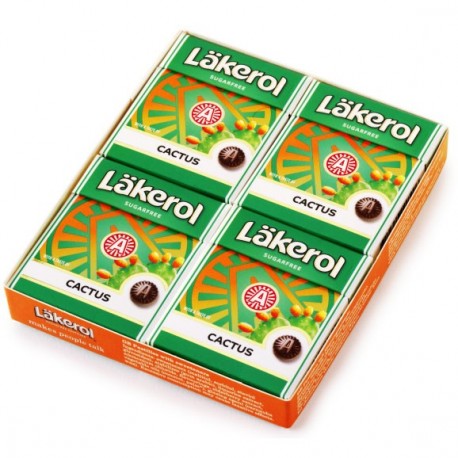 Lakerol CACTUS licorice 4-pack