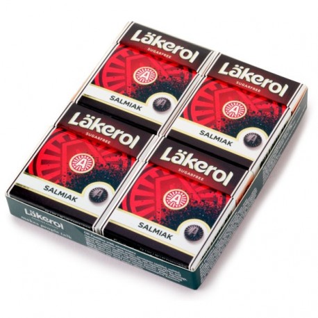 Lakerol SALMIAK licorice 4-pack