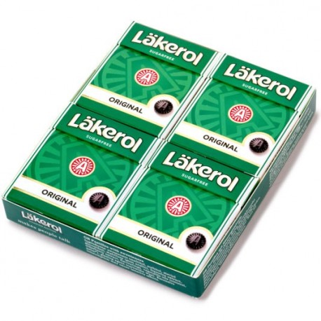 Lakerol ORIGINAL licorice 4-pack