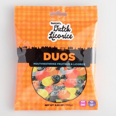 Gustaf's Dutch Licorice gummies