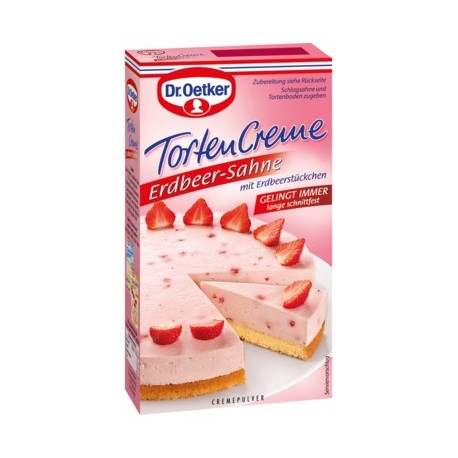 Dr.Oetker Torten Creme Strawberry Cake