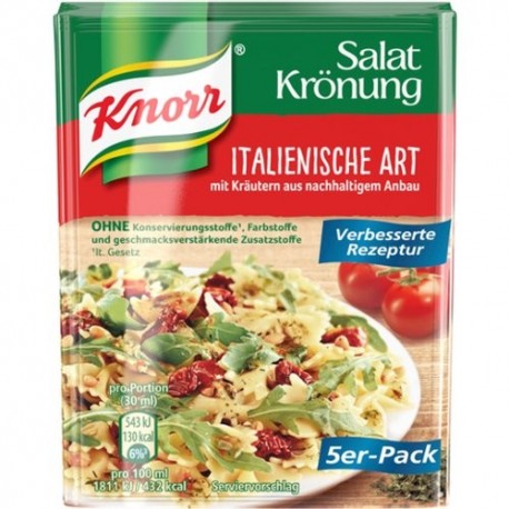 Knorr Salat Kronung Italian Art