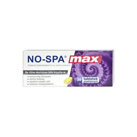 No Spa MAX cramp pills 20pc.