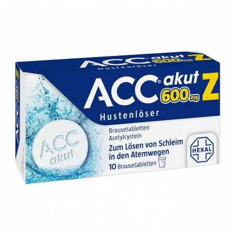 ACC Z mucus dissolving effervescent tablets 20pc