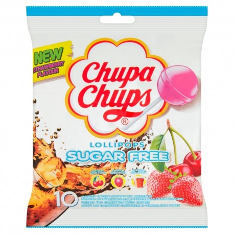 Chupa Chups lollipops SUGAR FREE 10pc.
