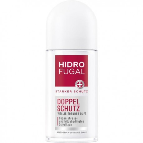 Hidrofugal double protection antiperspirant roll-on