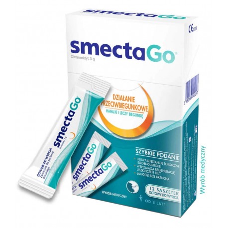 SMECTA Antidiarrheal sachets ON GO