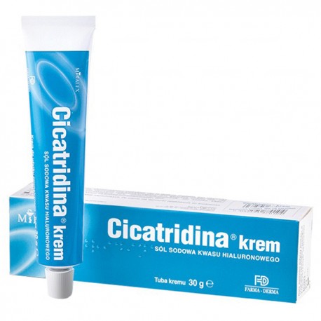 Cicatridina hyaluronic acid cream 30g-DAMAGED BOX