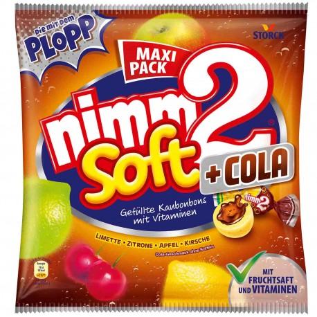 Nimm2 Soft Fruit & Cola XL 345g