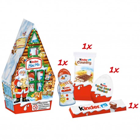 Kinder Mini Mix Santa's House