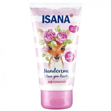 ISANA Hand cream I LOVE YOU DEEERLY