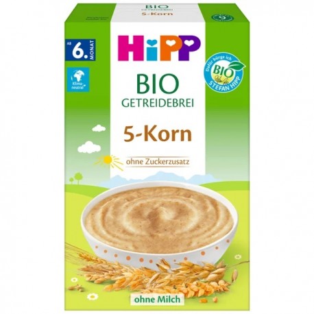 HiPP baby porridge plain whole grain cereals
