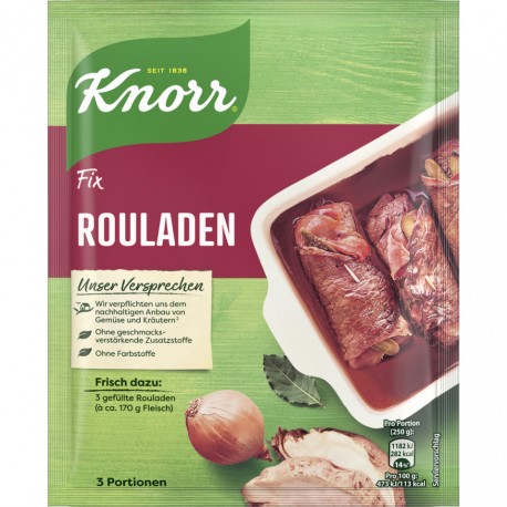 Knorr Rouladen Roulads