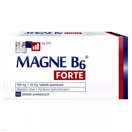 Magne B-6 FORTE magnesium pills