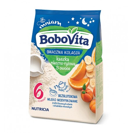 Aptamil BoboVita milk porridge: 3 Fruits