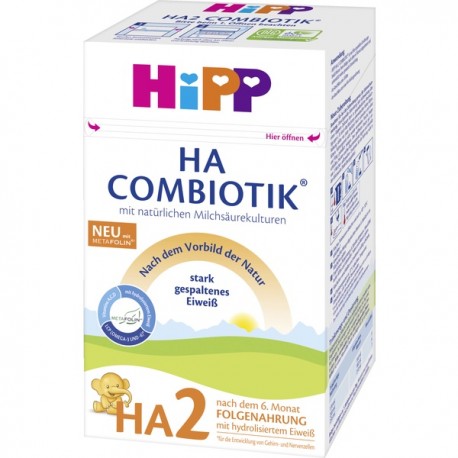 HiPP formula HA2 Damaged Box