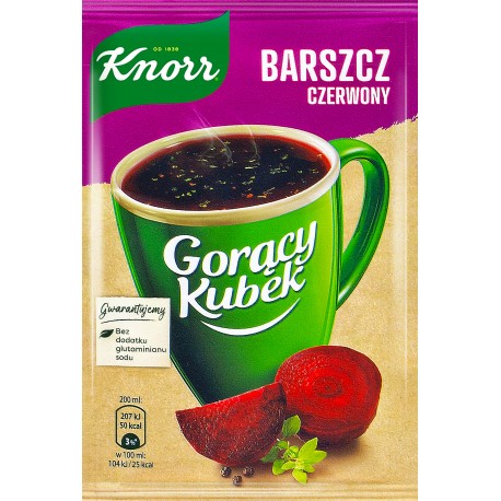 Knorr Goracy Kubek: Barszcz 5pc.