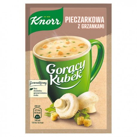 Knorr Goracy Kubek: Mushroom Soup 5pc.