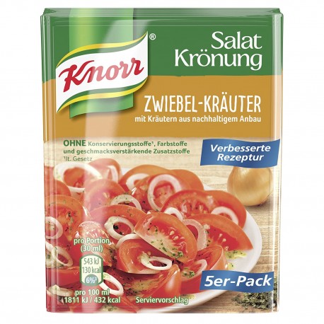 Knorr Salat Kronung: Onion herbs