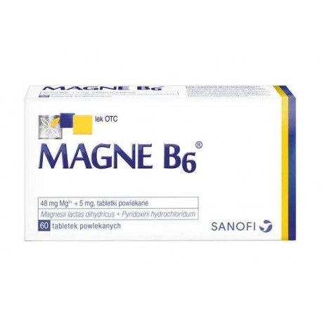 Magne B-6 magnesium pills 60pc.