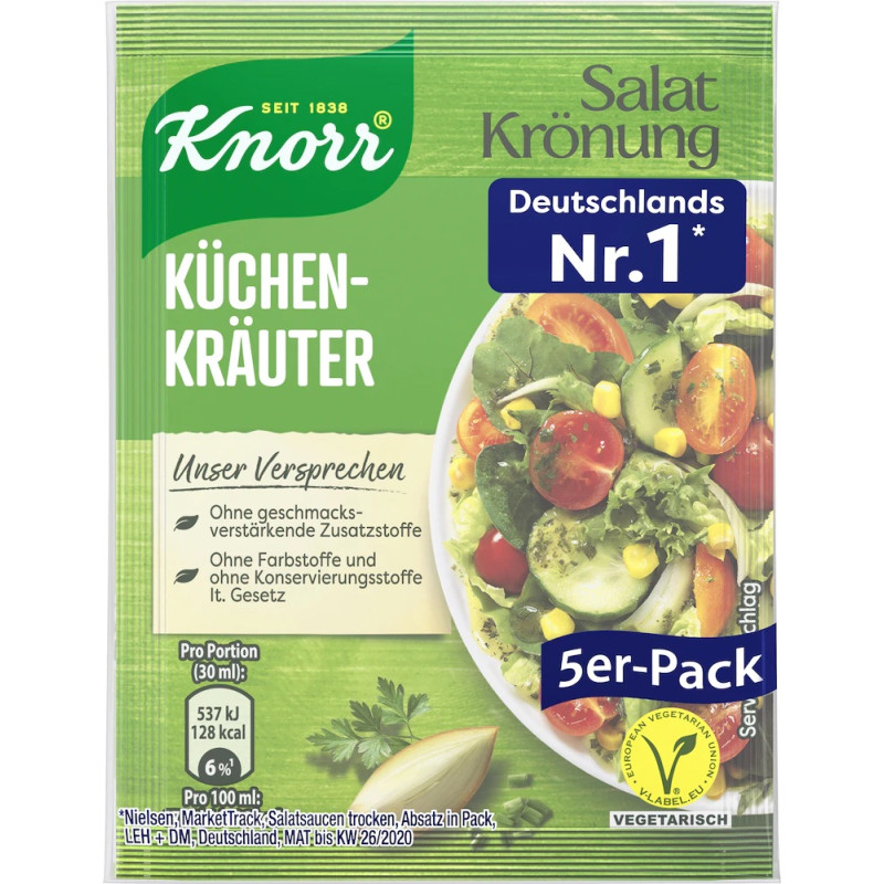 Knorr Salat Kronung: Culinary Kitchen Herbs - TheEuroStore24