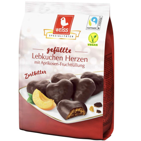 Weiss gingerbread cookies in MILK chocolate