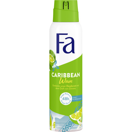 Fa Caribbean Lemon Deodorant Spray