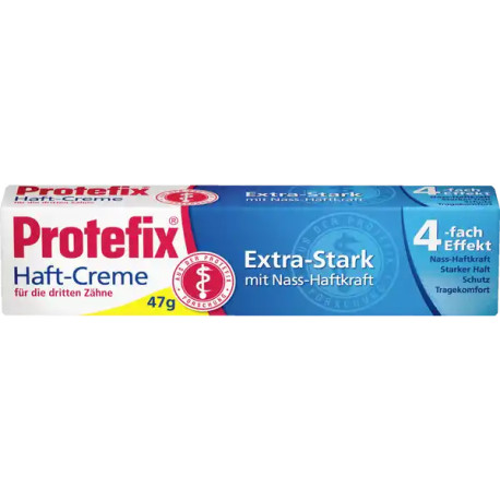 Protefix denture adhesive cream