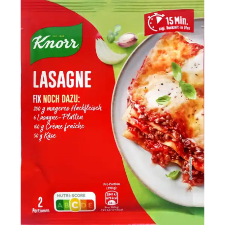 Knorr Lasagna Sauce Mix