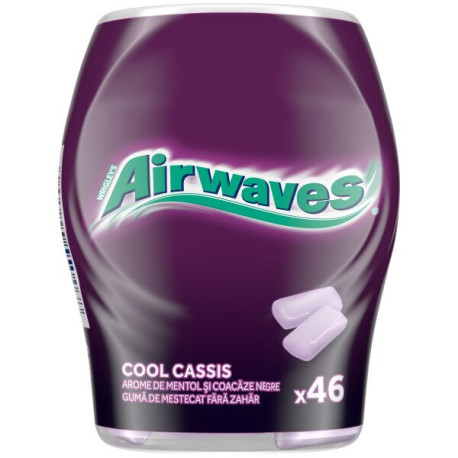 Airwaves Chewing Gum: Cool Cassis 46ct.