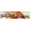 Baby bottles & Spoons